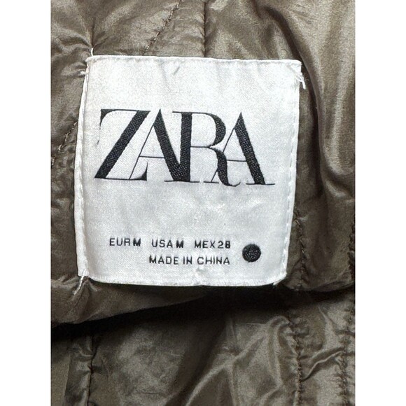 Zara Brown Faux Fur Women's Jacket, Medium - Picture 8 of 11